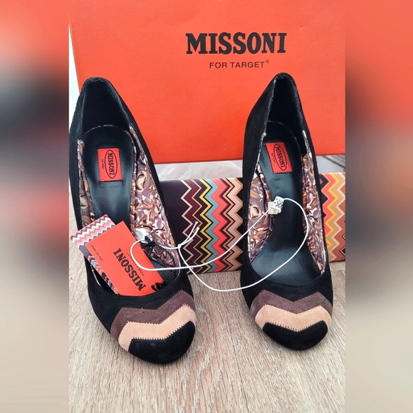 Missoni for Target Shoes - New Missoni for Target Women's Black and Brown Heels